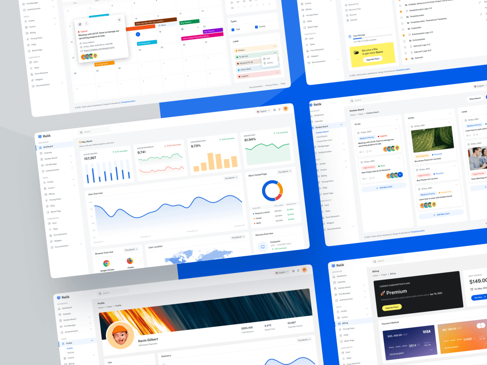 Optik - Admin Dashboard